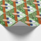 Kein spähendes Packpapier (Ecke)