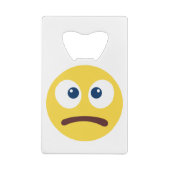 Kein Spaß Emoji Geldbeutel Flaschenöffner (Rückseite)