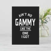 Kein Spiel wie das, was ich Got habe Dankeskarte (Stehend Vorderseite)