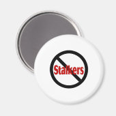Kein Stalker Magnet (Vorderseite/Rückseite)