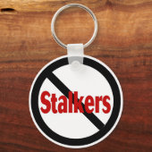 Kein Stalker Schlüsselanhänger (Vorderseite)
