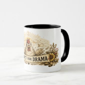 KEIN STALL FÜR DRAMA TASSE (VorderseiteRechts)