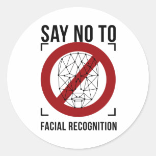 Kein Sticker für die Gesichtserkennung