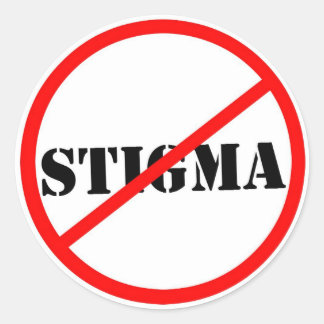 Kein Stigma Großer Aufkleber