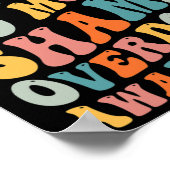 Kein Stigma mehr keine Schande mehr Sucht Überdosi Poster (Ecke)