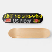 KEIN STOPPEN FÜR UNS NUN 7 3/4" Skateboard Deck (Horizontal)