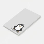 Kein Stoßen des Penguin niedlich Post-it Klebezettel (angewinkelt)