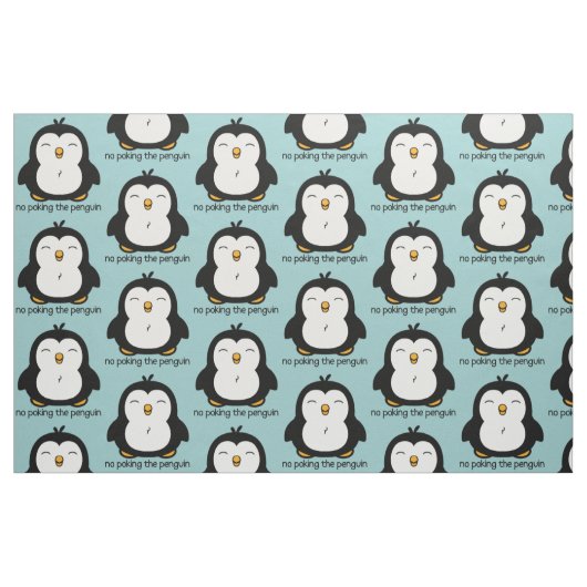 Kein Stoßen des Pinguin-Musters Stoff (Fat Quarter (45,7 x 55,9 cm))