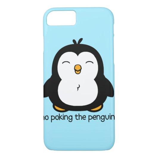 Kein Stoßen des Pinguins Case-Mate iPhone Hülle (Rückseite)