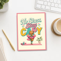 Kein Stress, bleib Capy! Yoga Chill Capybara