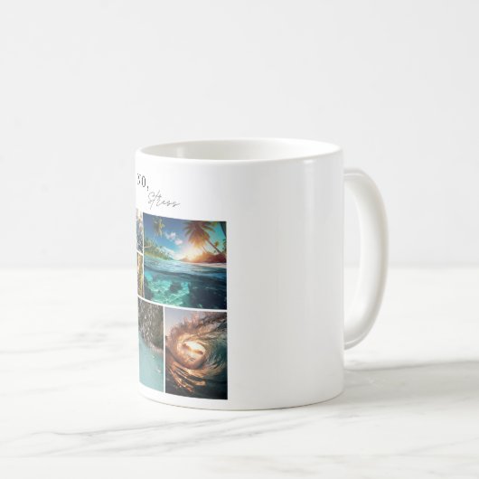 Kein Stress. Kaffeetasse (VorderseiteRechts)