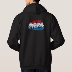 Kein Stress - Red White Blue Positive Mindset Hoodie