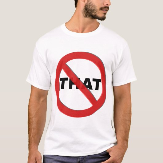 Kein Stück davon T-Shirt (Vorderseite)