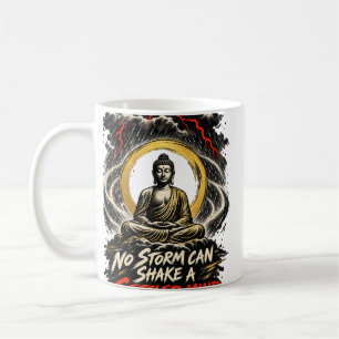 Kein Sturm kann einen gefestigten Geist erschütter Kaffeetasse