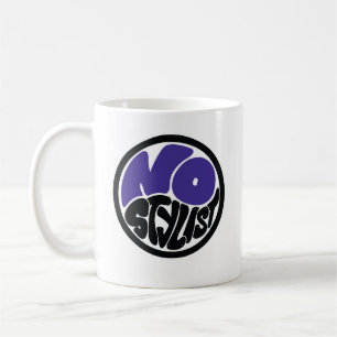 KEIN STYLIST doppelte Purp-Emblem-Kaffeetasse Kaffeetasse