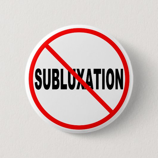 Kein Subluxations-Knopf Button (Vorderseite)
