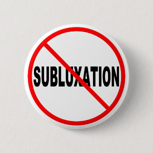 Kein Subluxations-Knopf Button