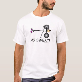 Kein Sweat Funny Strichmännchen T-Shirt