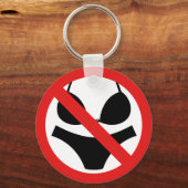 Kein Swimsuits erlaubt Schlüsselanhänger (Vorderseite)