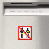 Kein Swimwear-Zeichen Magnet (In Situ (Geschirrspüler))