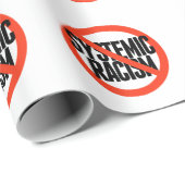 Kein systemischer Rassismus Geschenkpapier (Rolleneckpunkt)