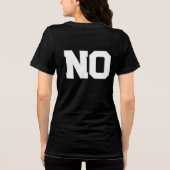 KEIN T - Shirt (Rückseite)