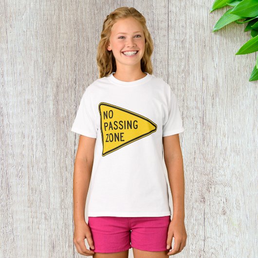 Kein T - Shirt für Girls-Passing-Zone