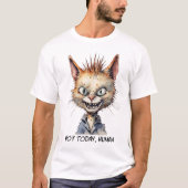 Kein T - Shirt von Katzen (Vorderseite)