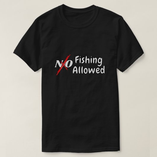 Kein T - Shirt zum Fischfang Klassischer T - Shirt (Design vorne)