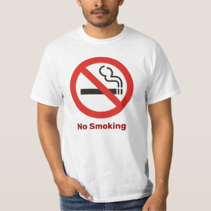 Kein T - Shirt zum Rauchen
