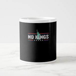 Kein Tag der Könige Retro-Grafik Jumbo-Tasse