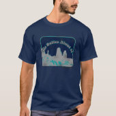 Kein Tasten Dunkles Landschaftliches Sehenswürdigk T-Shirt (Vorderseite)