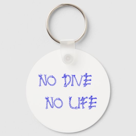 KEIN TAUCH SCHLÜSSELANHÄNGER (Vorderseite)