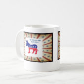 Kein Tee für mich - Abstimmung Demokrat 2 Kaffeetasse (Vorderseite Links)