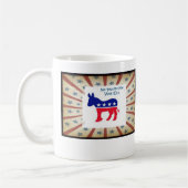 Kein Tee für mich - Abstimmung Demokrat 2 Kaffeetasse (Links)