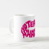 Kein Tee keine Schatten-Tasse Kaffeetasse (Vorderseite Links)
