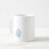 Kein Tee keine Schatten Tee- oder Kaffee-Tasse Kaffeetasse (Vorderseite Links)