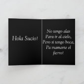 Kein Tengo alas! Karte (Innenseite)