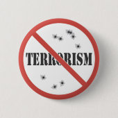 kein Terrorismus Button (Vorderseite)