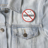 kein Terrorismus Button (Beispiel)