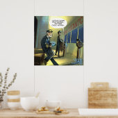 Kein Text und Titanic-Funny-Poster Poster (Küche)