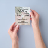 Kein Thema, nur Liebe Budget Foto Hochzeit Flyer (Gruppe)