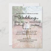 Kein Thema, nur Liebe Foto Hochzeit Einladung (Vorderseite)