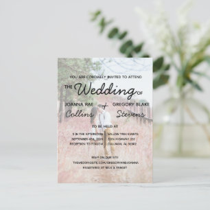 Kein Thema, nur Liebe Hochzeit Einladung Postkarte