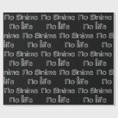 kein Tier auf Lebensverpackungspapier Geschenkpapier (Flach)