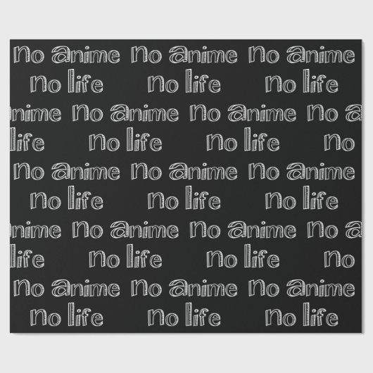 kein Tier auf Lebensverpackungspapier Geschenkpapier (Flach)