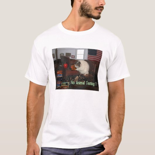 Kein Tierprüfungs-T - Shirt (Vorderseite)