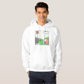 Kein Tintenfisch Zone Funny Hoodie von Rick London (Vorne ganz)