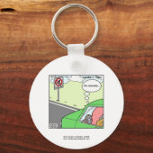 Kein Tintenfisch Zone Unglaublich witzig Cartoon S Schlüsselanhänger (Vorderseite)