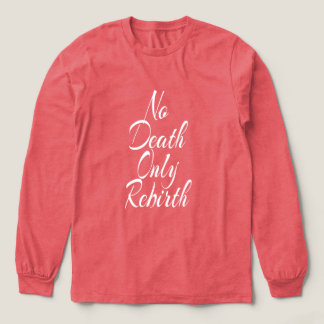 Kein Tod, nur Wiedergeburt MENS BELLA+CANVAS LANGÄ Tri-Blend Shirt